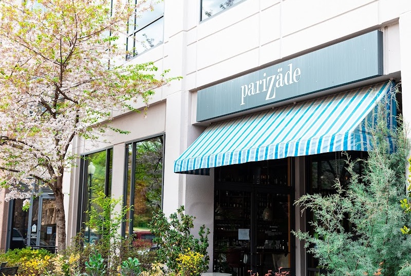 Large brick building with columns