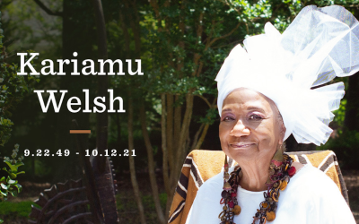 Dr. Kariamu Welsh to be Honored with the 2022 American Dance Festival Distinguished Teaching Award