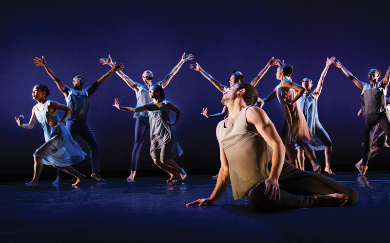 Limon company performing onstage